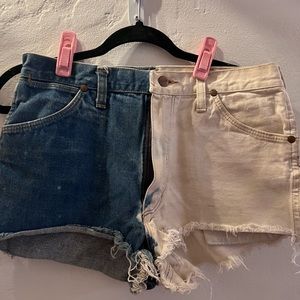 Vintage high waisted Wranglers